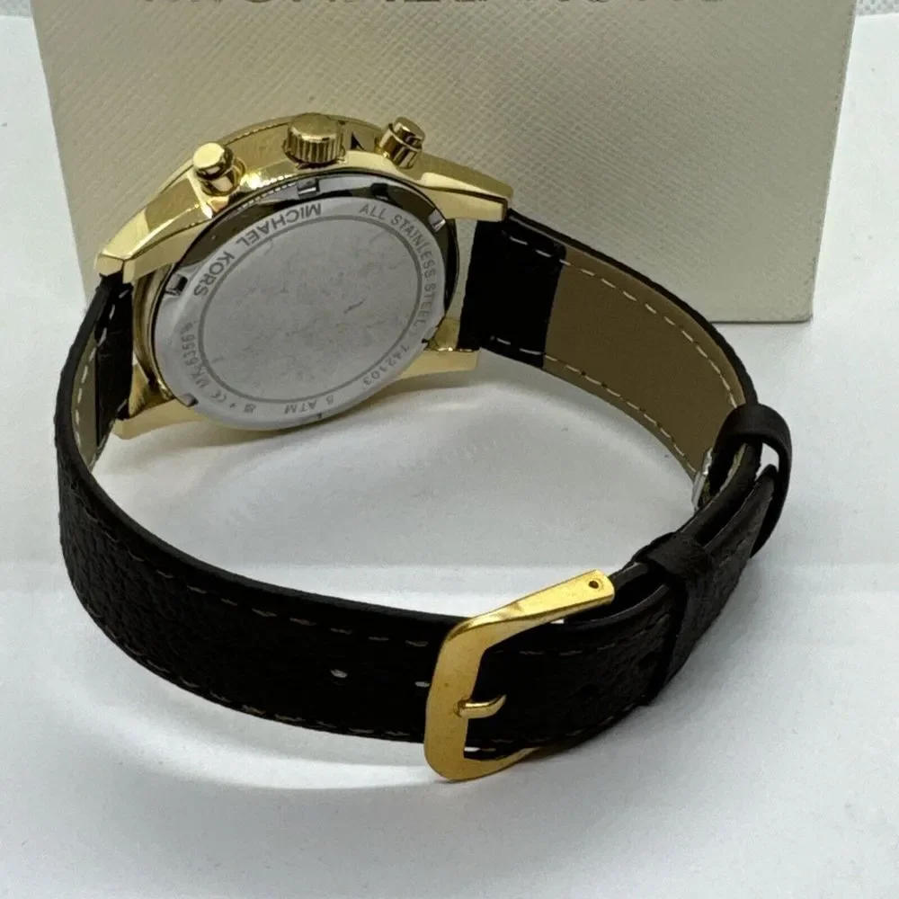 Fossil Accomplice FTW1200 Women Brown Strap Analog Dial Hybrid Smartwatch HME358